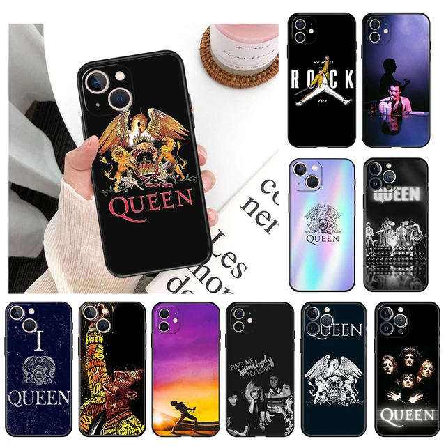 Queen Freddie Mercury Mobile Phone Shell for Redmi Note 10 11 11S 11E 7 8  8T 9 9S 9T Pro Plus 4G 5G Soft Silicone Case Cover