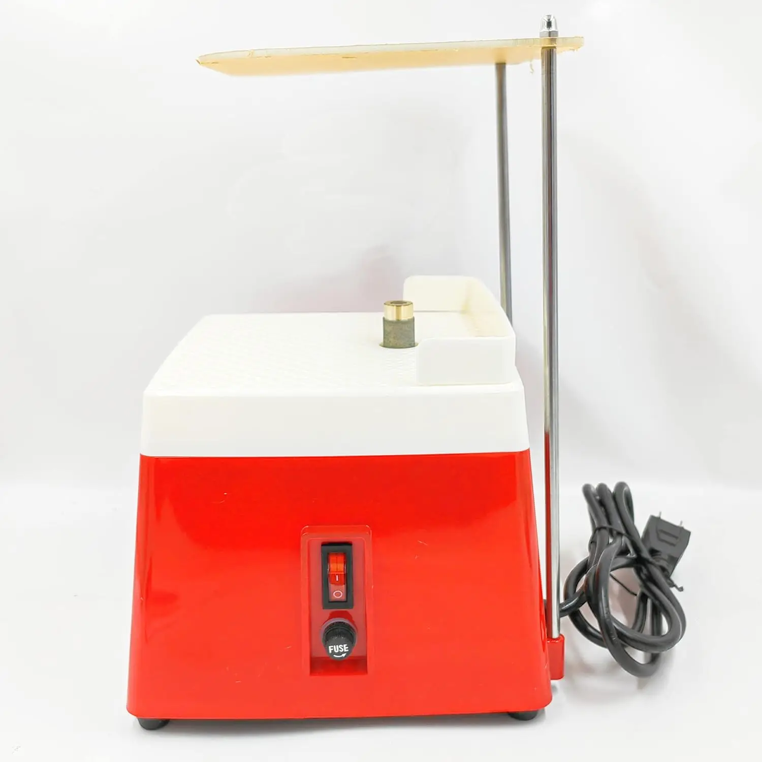 Portable Stained Glass Grinder Machine,110V 65W Glass Diamond Ceramics Art DIY Bench Grinder Tool Machine with 5PCS Bits