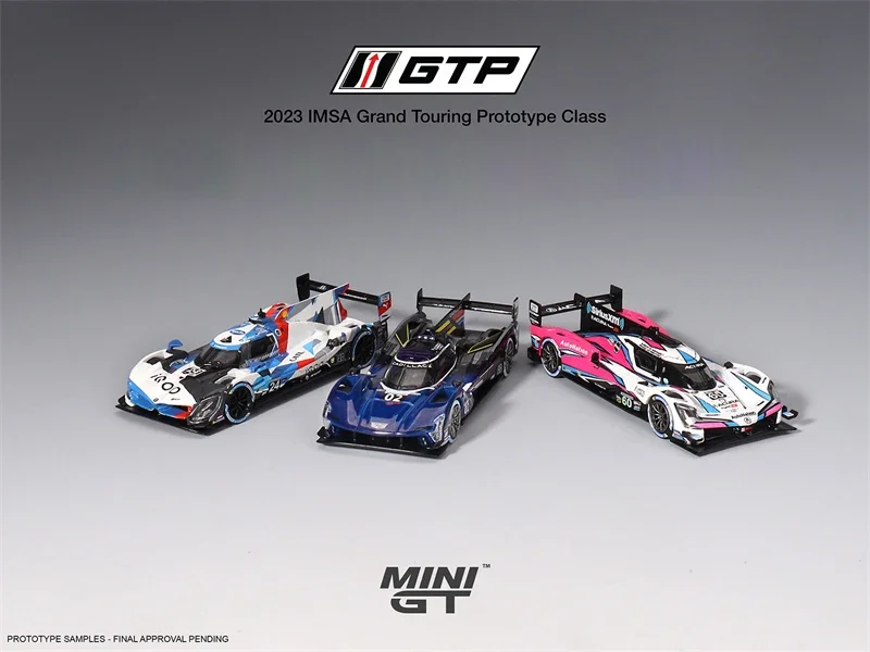 MINI GT 1:64 M Hybrid V8 GTP #24 / V-Series R #02 / Acura ARX-06 GTP #60 литая модель автомобиля