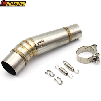 For Honda INTEGRA 700/DCT/ABS 2012-2013 INTEGRA 750/DCT/ABS 2014-2020 Motorcycle Exhaust Middle Link Pipe Escape Moto Muffler