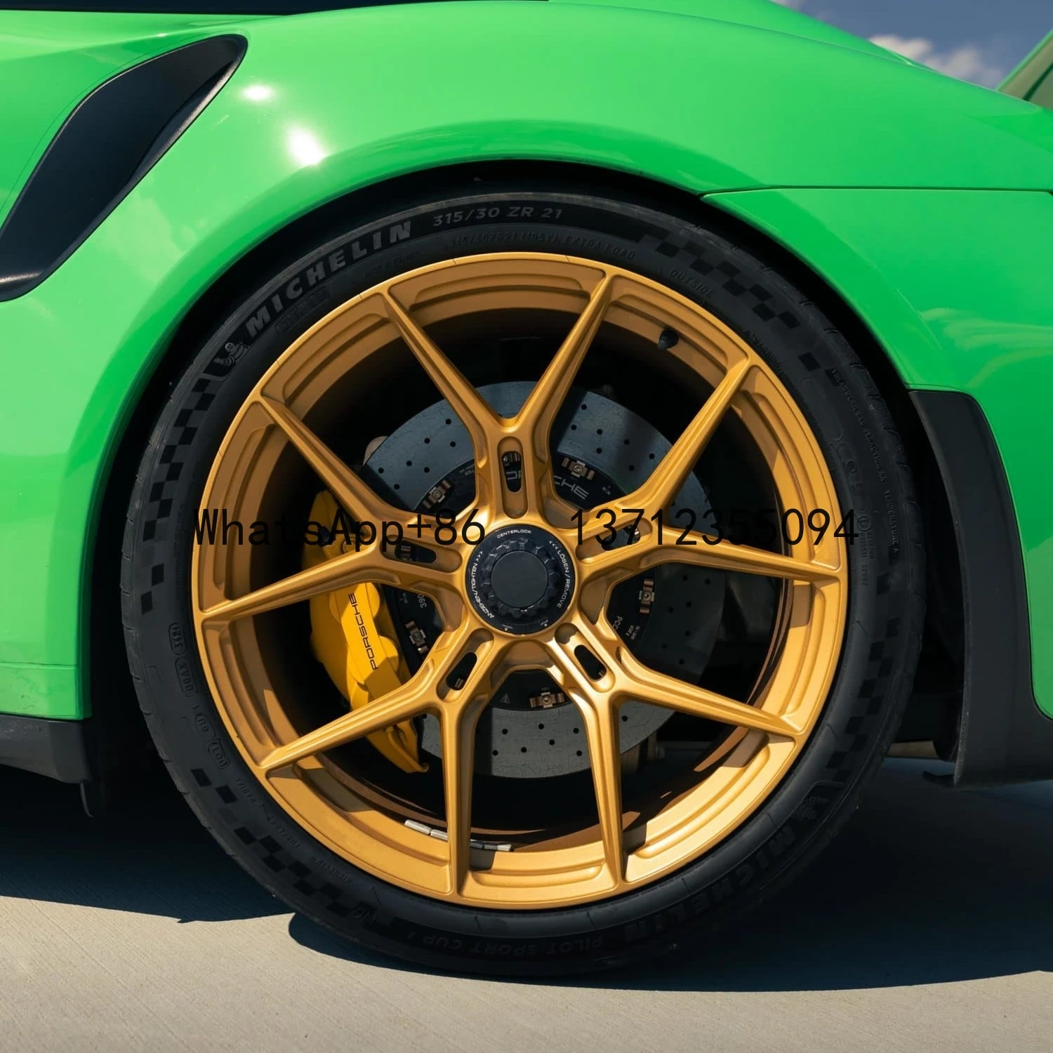 Custom Aluminum Forged Alloy Wheel Beadlock Rims for Lexus Porsche