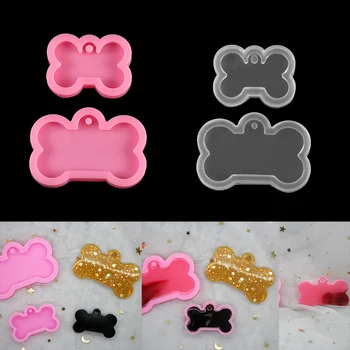Bone Dog Tag Resin Mold 1