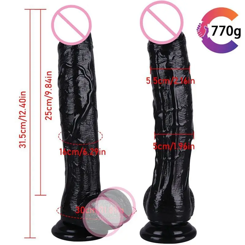 Sex Toys Huge Penis Realistic Dildo Long Dick with Suction Cup for Women Men Masturbation Lesbain Anal buttplug for Adults 18