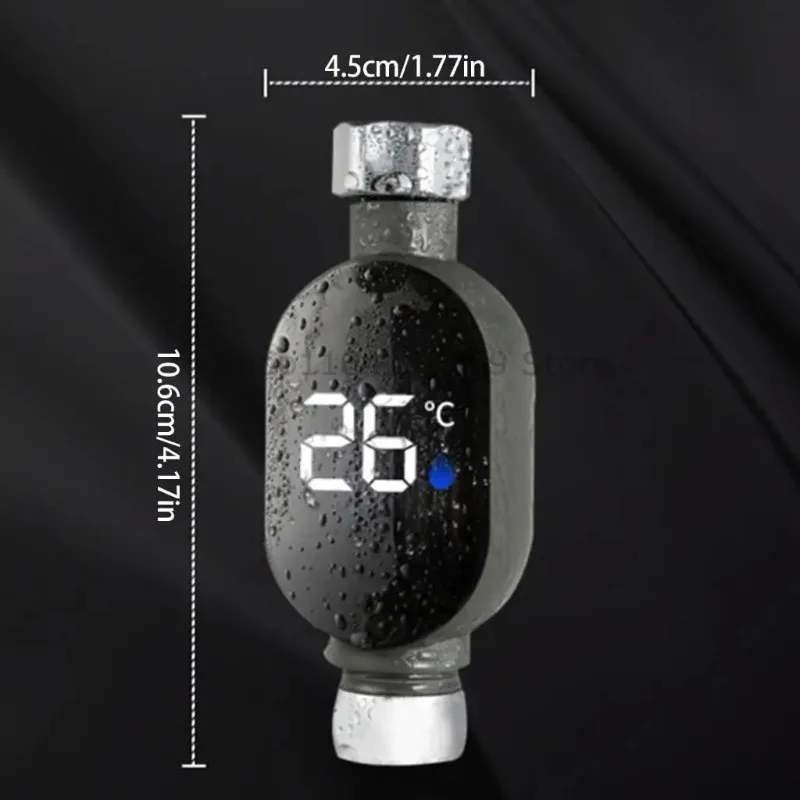 Bathroom Led Display Home Water Shower Thermometer Water Accurate Temperature Measurement Smart Meter Bathroom Equipment