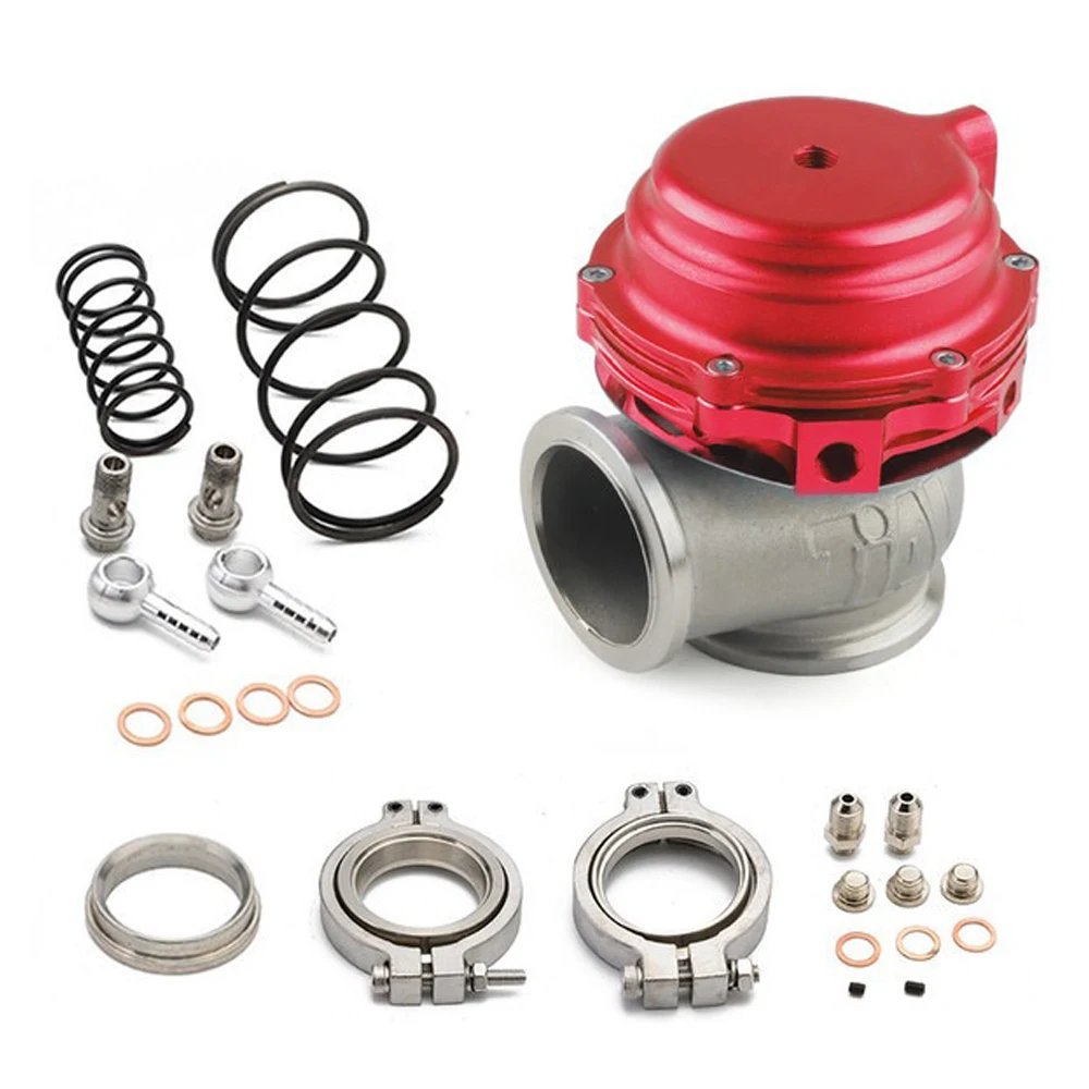 Universal 44mm External Wastegate MV-R V-Band Flange Turbo KIT Water Cooler Performance aluminium alloy Black/Silver/Red/Blue