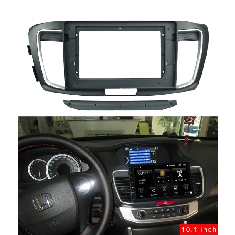 

2Din universal Car Radio Fascia For Honda Accord 9th 2013-2018 Android MP5 GPS Player Casing Frame Head Unit Stereo Dash Cover