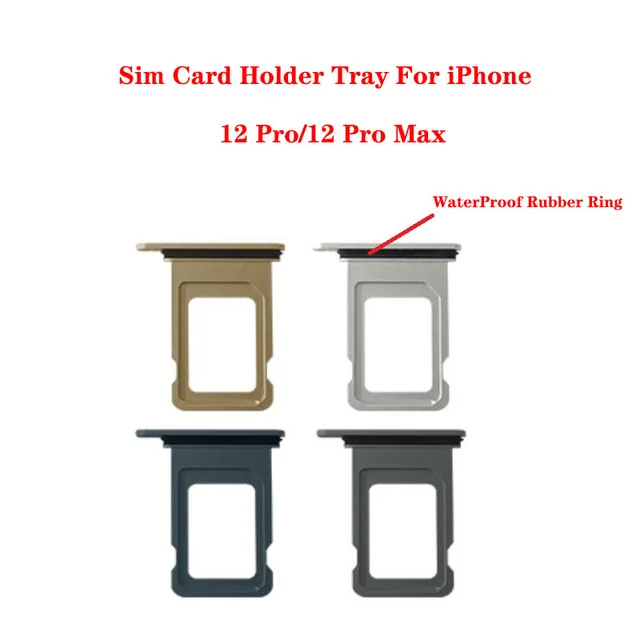 Sim Tray Dual Sim Adapter Iphone 12 10 Buah Untuk IPhone 12 Pro