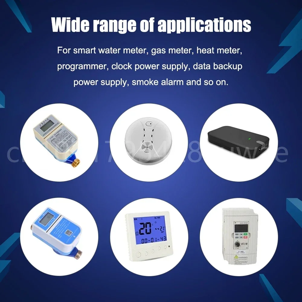 1PCS 3.6V TL-5902 ER14250 LS14250 SL350 Primary Lithium Battery For PNC CNC Machine Tools Alarm Clock Gas Water Meter