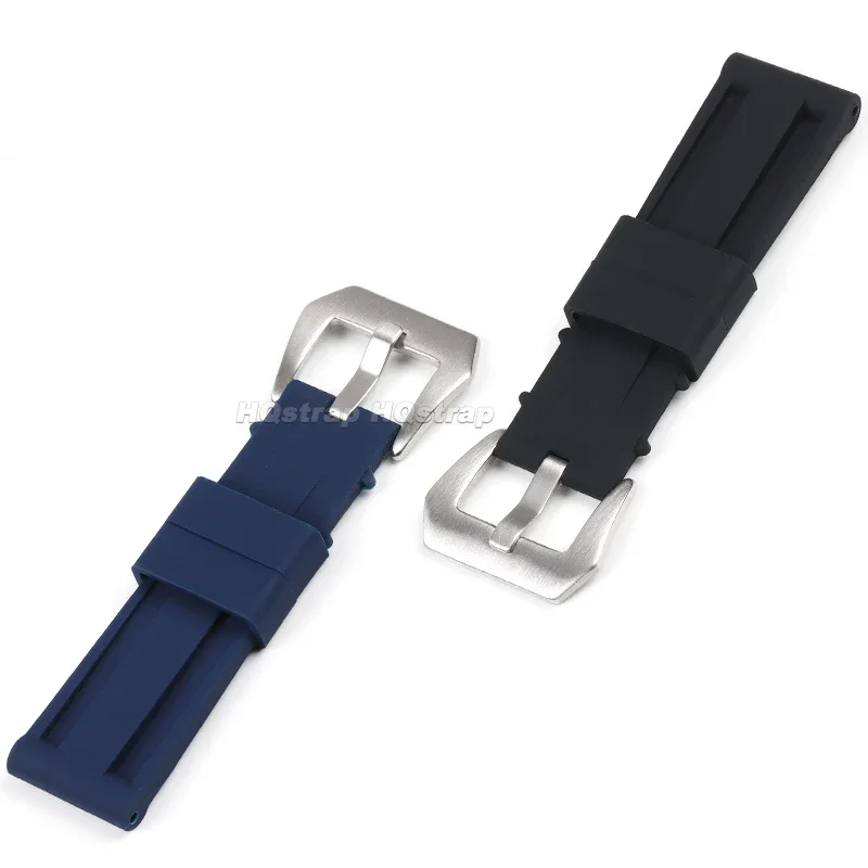 Premium Silicone Sport Watch Band - Waterproof Rubber Strap
