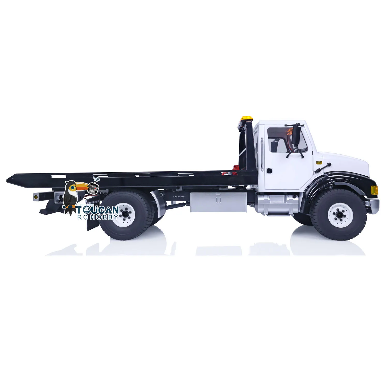 RTR CROSSRC WT4 1/10 RC Wrecker Tow Truck Two-speed Road Rescue Vehicles Painted Assembled Car Model Light Sound Set THZH1605 4