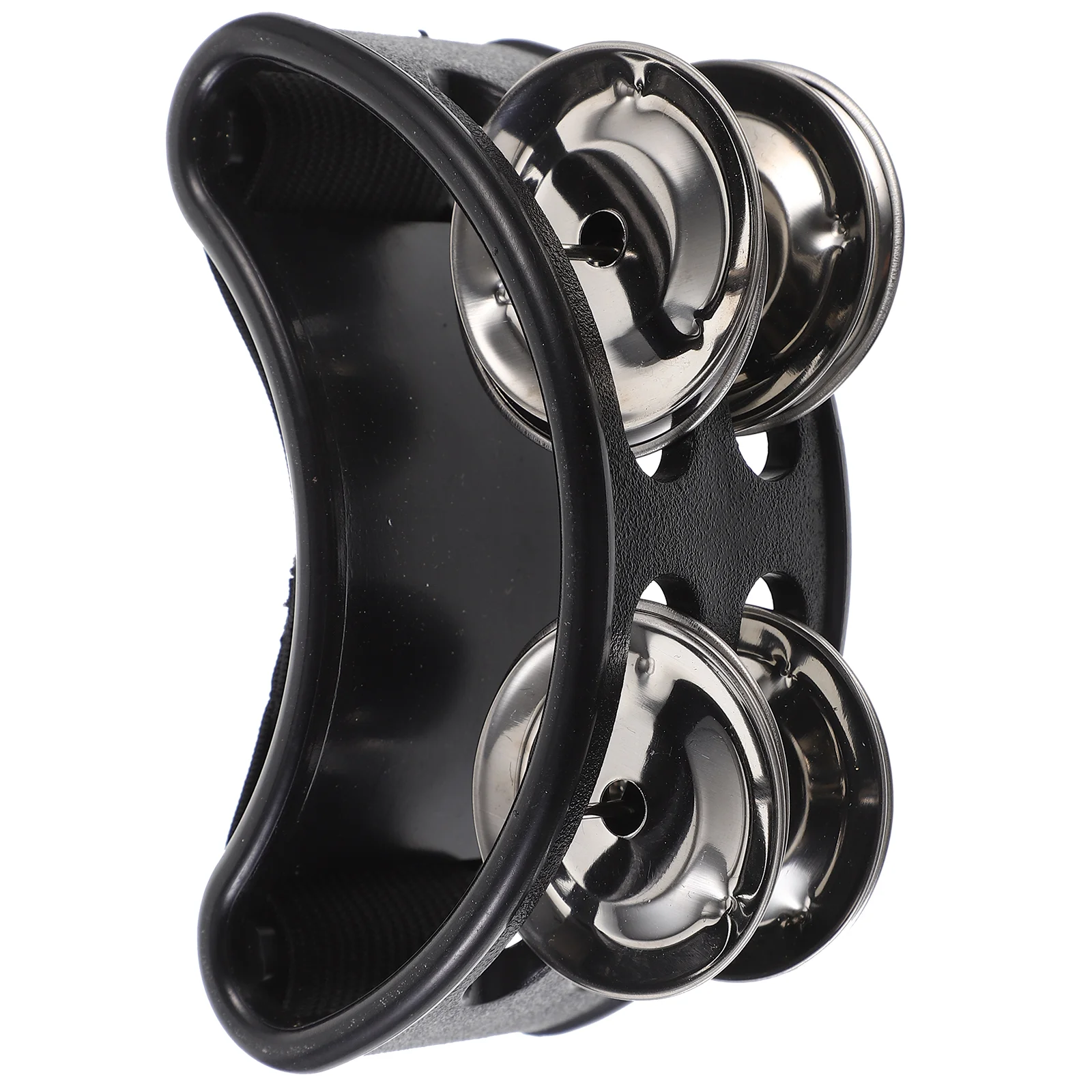 Foot Percussion Jingle Bells Musical Instrument Tambourine Hand Drums for Adults