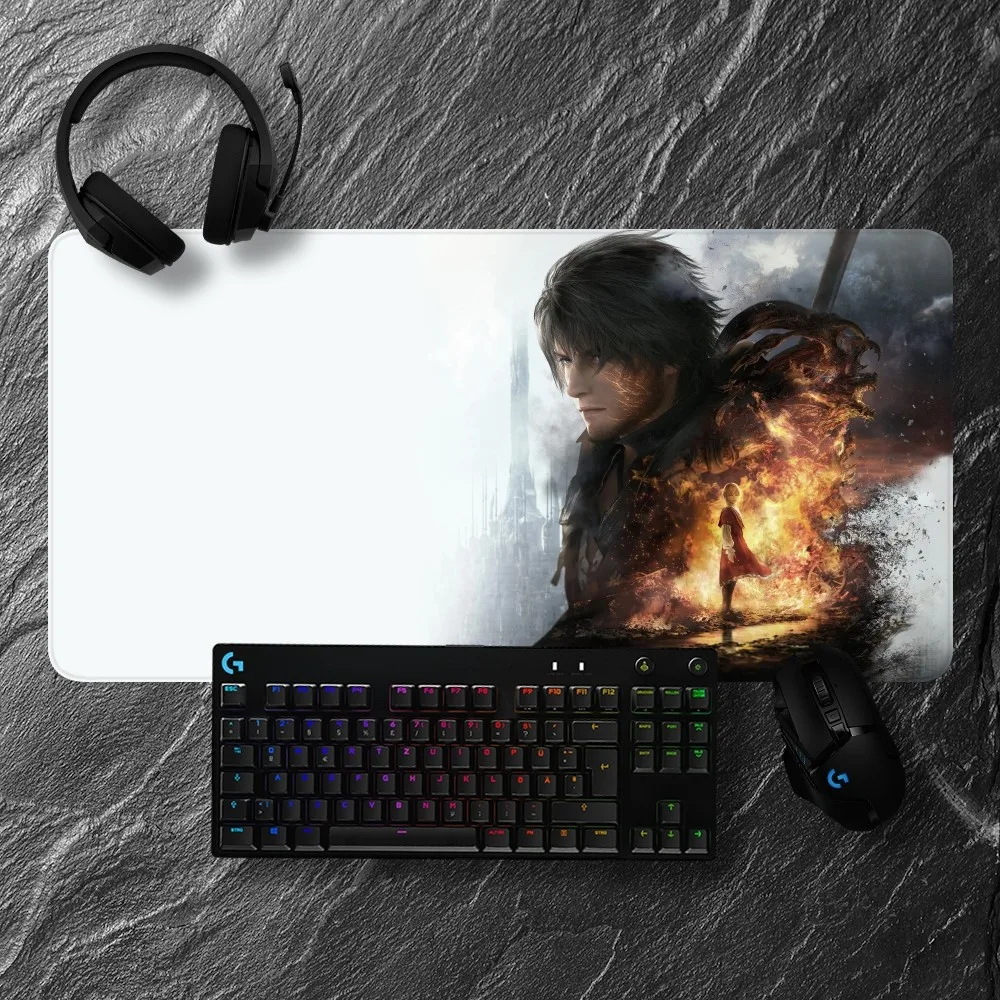 Final Fantasy XVI Mousepads Non-slip Lockedge Office Student Gaming Thickened Large Writing Pad Cushion 5