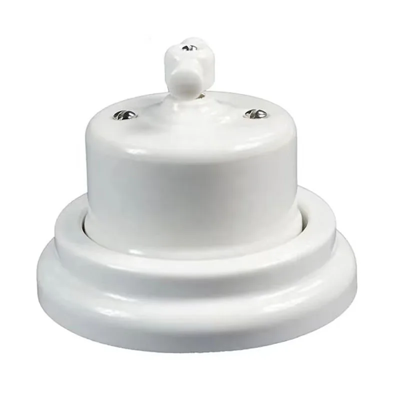 Interruptor rotativo cerâmico para melhoria Home, botão
