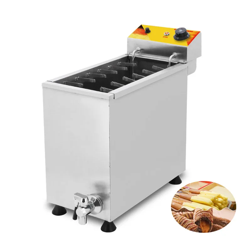 Commercial Automatic 25L Cheese Hot Dog Sticks Fryer Machine Electric