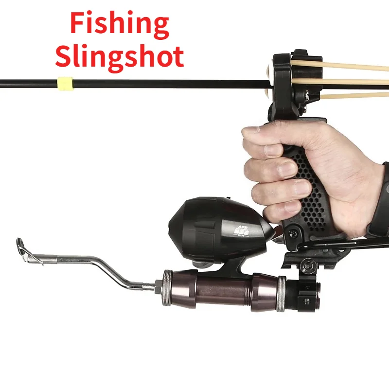 

Fishing slingshot Reel Multi-Function High-precision Slingshot and Stainless Steel Fishing Reels Outdoor Entertainment Tools