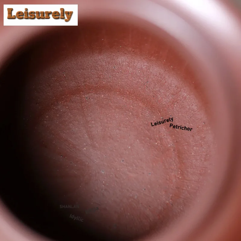 290ml Yixing Purple Clay Teapots Artists Handmade Flowers And Birds Pot Raw Ore Purple Mud Tea Maker Kettle Zisha Tea Set Gift