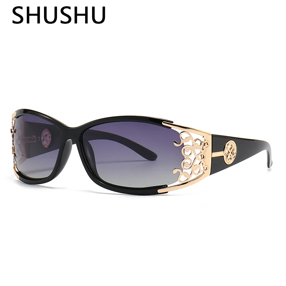 

2023 New Punk Sunglasses Women Brand Designer Sun Glasses Cutout Sunshade Eyeglasses Men Eyewear Goggles