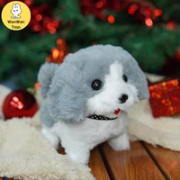 Children's Play House Toy Pet Toy Electric Plush Puppy Electronic Dog Mobile Barking Interactive Doll Holiday Gift Birthday Gift 1