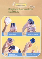 Galaxy Solar System Projector Nightlights 360°Rotating 12 Films Kids Star Night Light Projector for Bedroom Home Decoration lamp 5