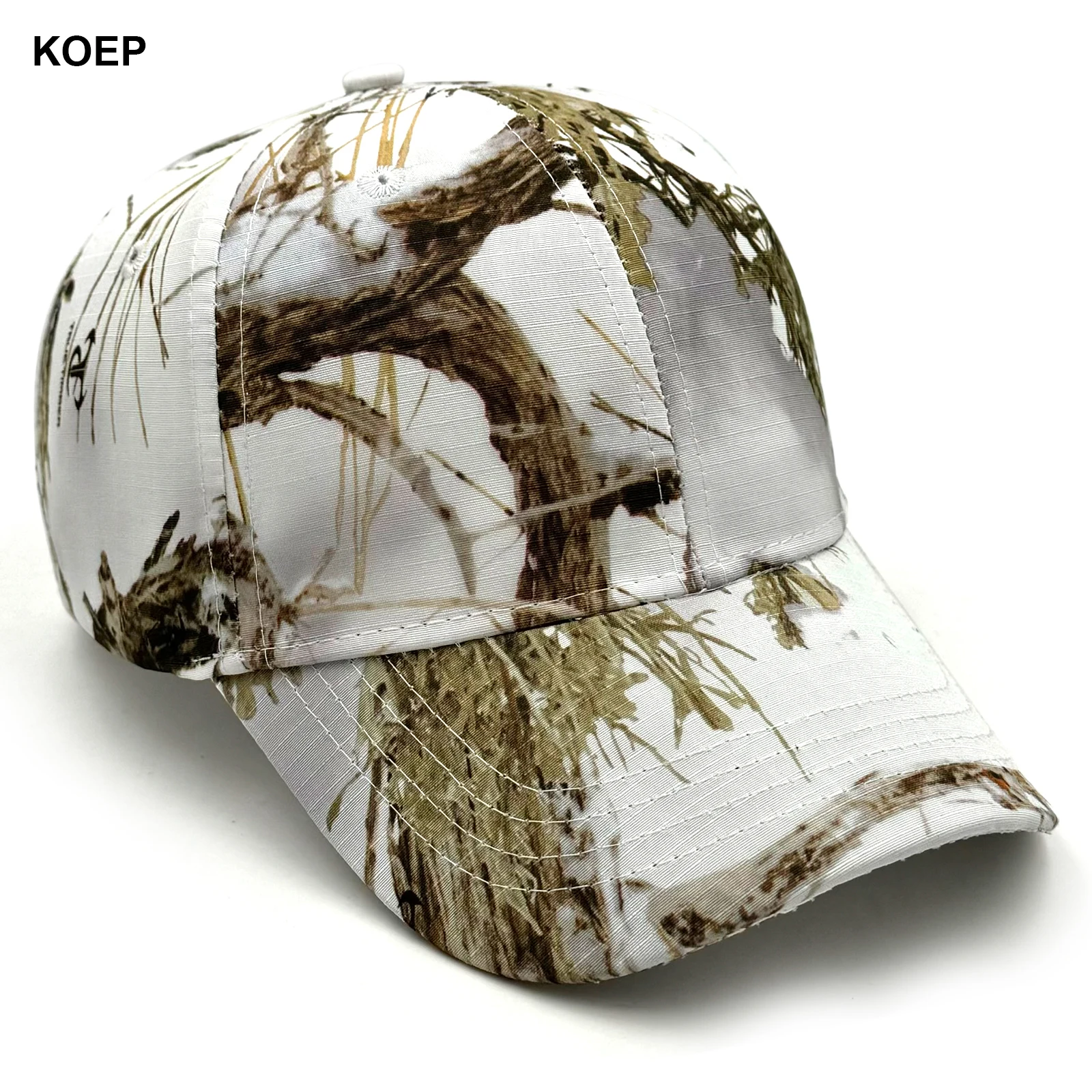 KOEP Outdoor Fishing Caps Jungle Tree White Camouflage Baseball Cap Hunting Hat Cotton Dad Snapback Hats KBRT4B 4