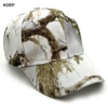 KOEP Outdoor Fishing Caps Jungle Tree White Camouflage Baseball Cap Hunting Hat Cotton Dad Snapback Hats KBRT4B 4