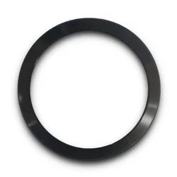 Premium Stainless Steel Bezel Frame with Dual Time Zone Functionality (Black)