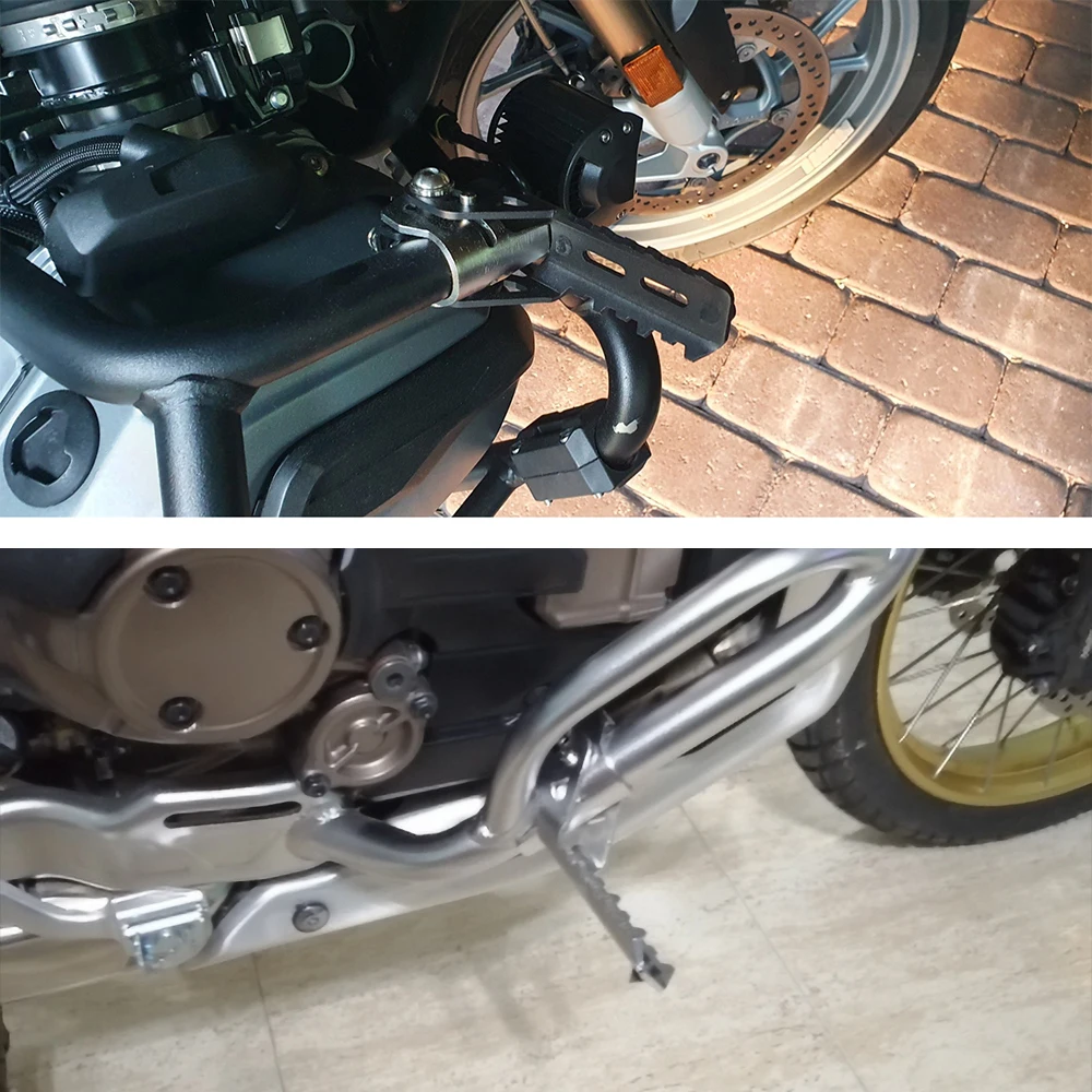 Motorcycle Accessories Motorcycle Foot Pedals Motorcycle Footrests For BMW R1250GS R 1200 1250 GS ADV Adventure LC HP GSA 2013-Motorcycle Highway Front Foot Pegs Folding Footrests Clamps