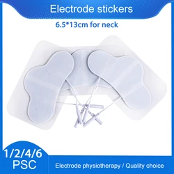 Electrode Pads Replacement Gel Muscle Stimulator for Tens Ems Nerve Muscle Stimulator Machine Accessories for Neck 2mm Plug