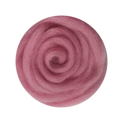 Large 50g Wool Felt Package, Soft and Smooth, Imported from Queensland, Australia, Premium Quality for Needle and Wet Felting (25 crimson)