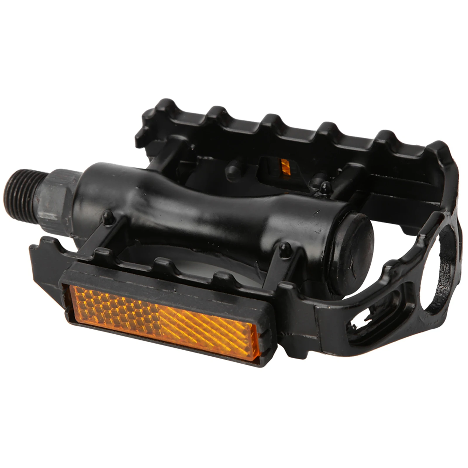 1 Pair Black Aluminium Alloy Mountain Road Bike Lightweight Pedals  Replacement Part Aluminium Alloy Pedals