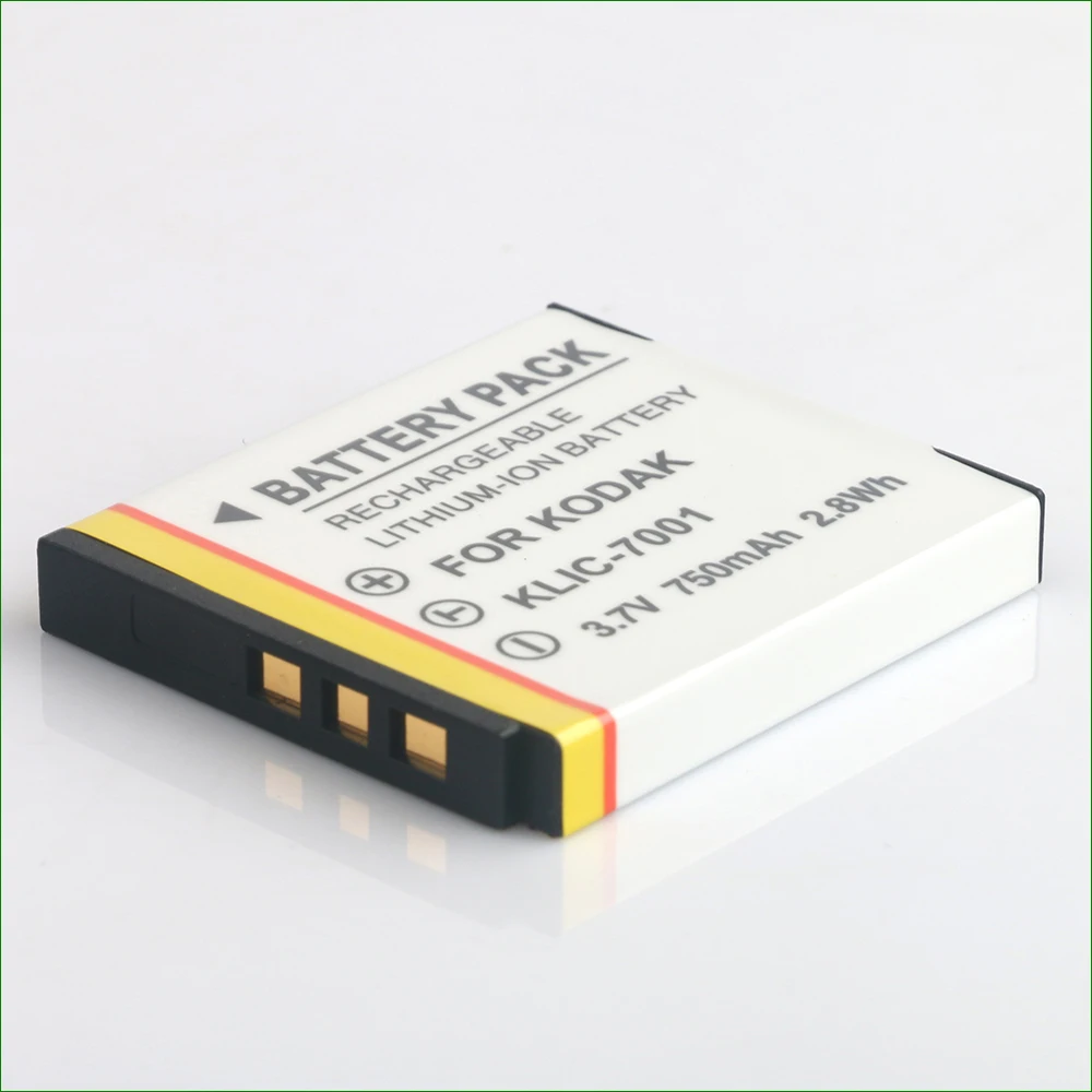 Klic-7001 K7001 Digital Battery 750Mah Camera Batterie For Kodak Easyshare M340 V610 V550 M893 Is V705 M863 M753 Zoom