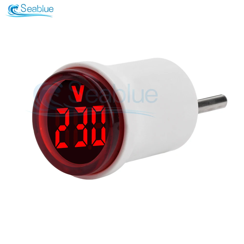 ตัวเลือกสินค้า มินิวอลต์มิเตอร์ LED 220V วัดแรงดันไฟฟ้า AC