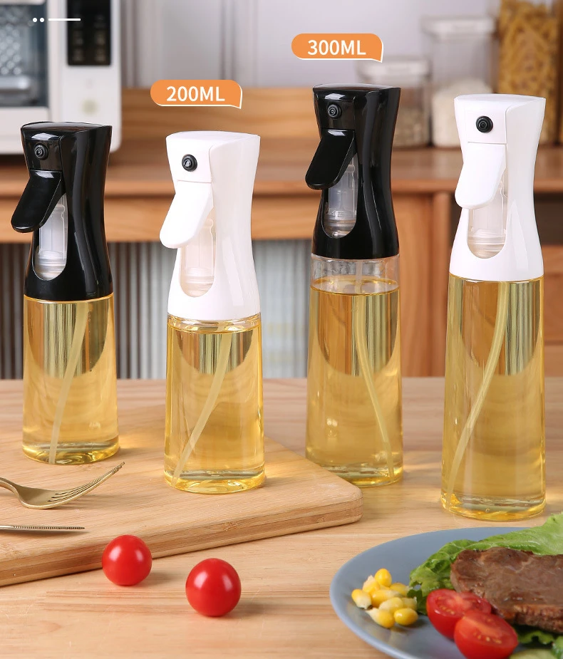 Pressure Spray Oil Bottle Home Dust Control Kitchen Spray Oil Atomized Bottle oil sprayer,oil dispenser,stainless steel oil pot,glass oil bottle,plastic oil bottle