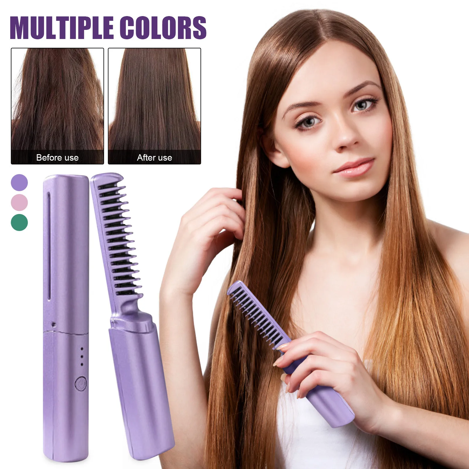 

Портативный мини-выпрямитель для волос