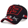 2024 Hat men's spring and autumn sun visor hat summer motorcycle baseball cap female sunscreen black No. 93 cap 1