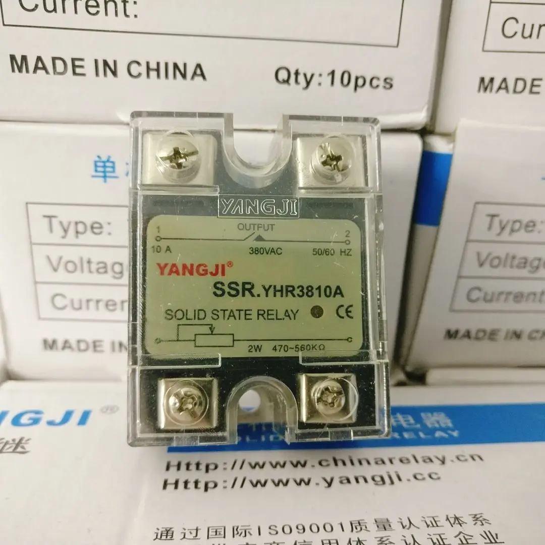 

Однофазный твердотельный регулятор напряжения переменного тока Yangji YHR3810A регулятор напряжения сопротивления VR
