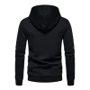 Waffle Pattern Hoodie, Cool Hoodies For Men, Men's Casual Solid Pullover Hooded Sweatshirt Streetwear For Winter Fall, As Gifts 2