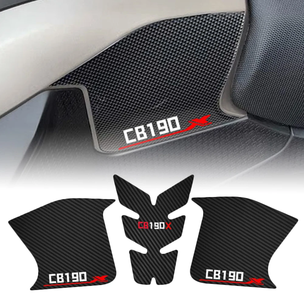 

Motorcycle Anti Slip Fuel Oil Tank Pad Side Knee Grip Decal Protector Sticker Pad For Honda CB190X CB 190 X CB 190X 2021-2022