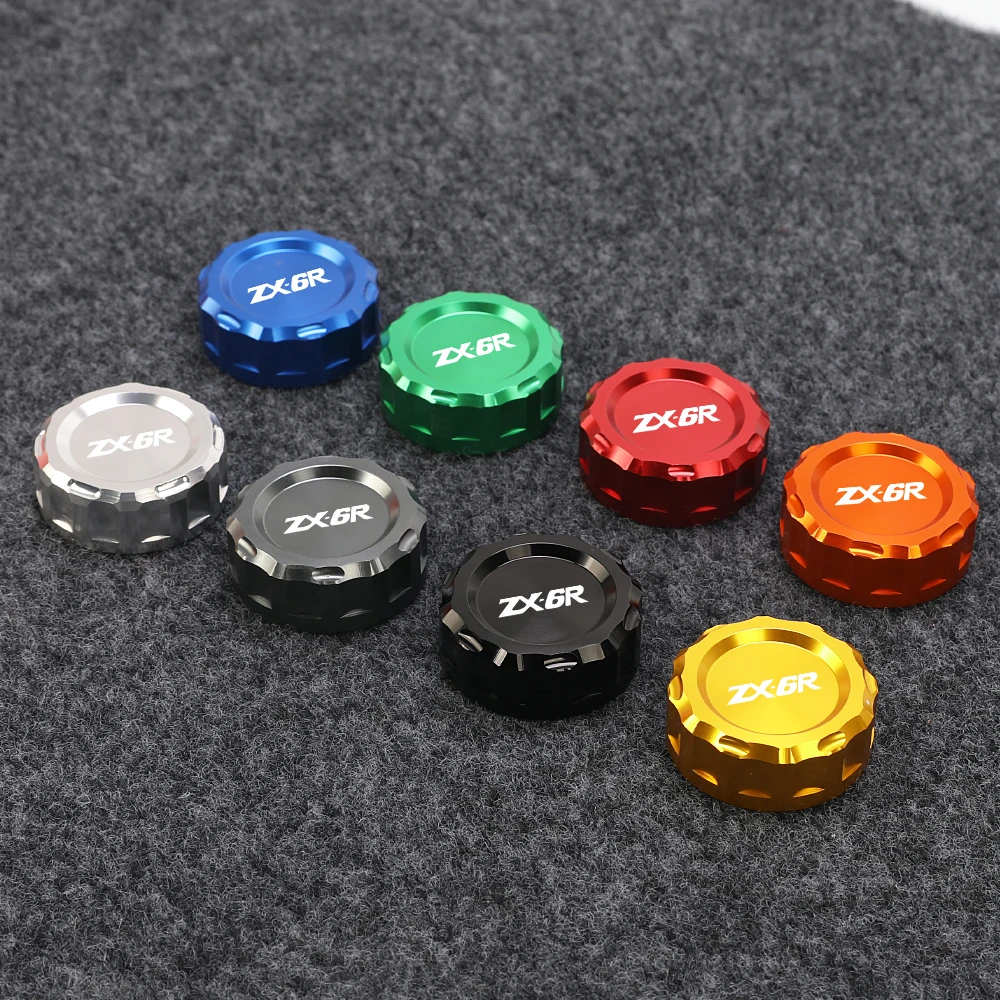 Enhanced Aluminum Rear Brake Fluid Reservoir Cover Cap