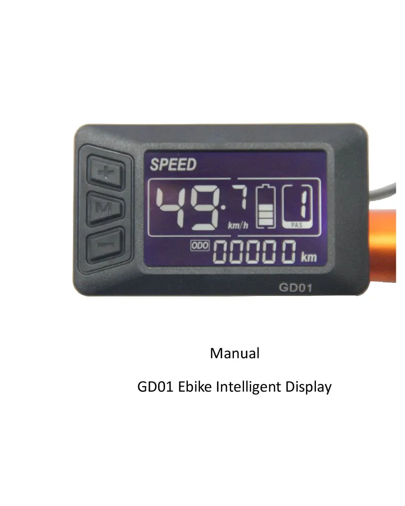 25A/30A E-bike Brushless Motor Controller 24V 36V 48V 350W 500W with GD01 LCD Di