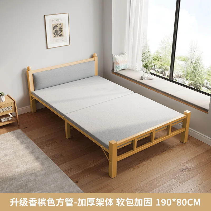 thumbnail image 1 of AOLIVIYA Cama sencilla para el hogar Cama plegable individual Extra 1,2 metros Reforzada Pausa para el almuerzo Cama pequeña Oficina para adultos Placa dura I, 1 of 4