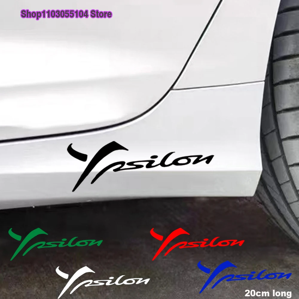 Adesivo Carrozzeria 2 Pezzi Per Accessori Auto Lancia Ypsilon