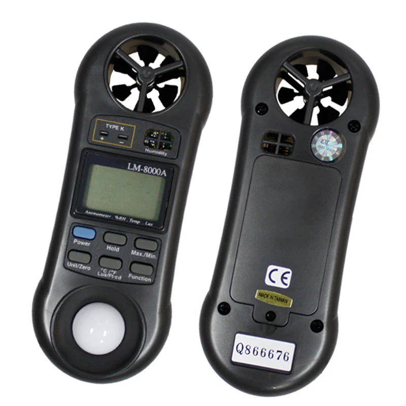 

LM-8000 Anemometer / Illuminance Meter / Thermometer / Hygrometer