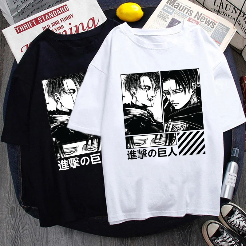Oversized Tshirt Levi Ackerman Merch Amazon Anime Levi Ackerman