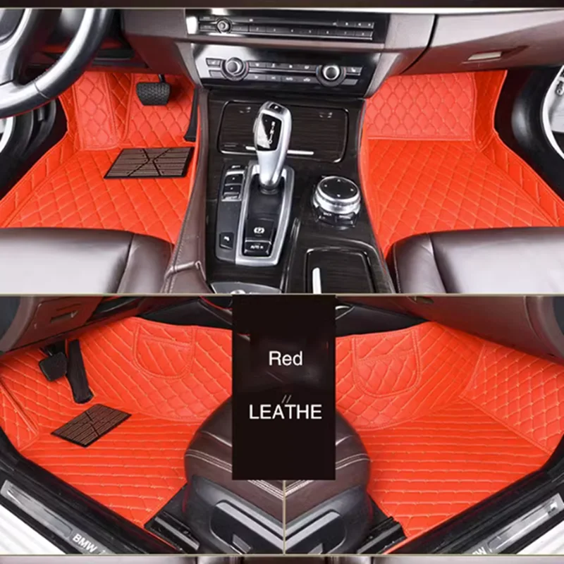 Doppel schicht Leder innen Teile Angepasst Auto Fußmatten Für Renault  Megane 2 2004 2005 2006 Teppiche Teppiche Pads Zubehör - AliExpress