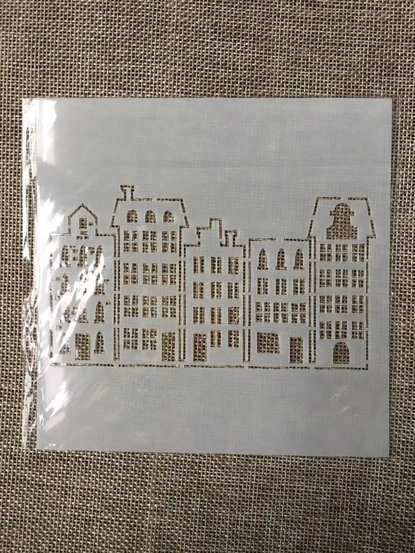 

13cm Building House DIY Layering Stencils Wall Painting Scrapbook Coloring Embossing Album Decorative Template