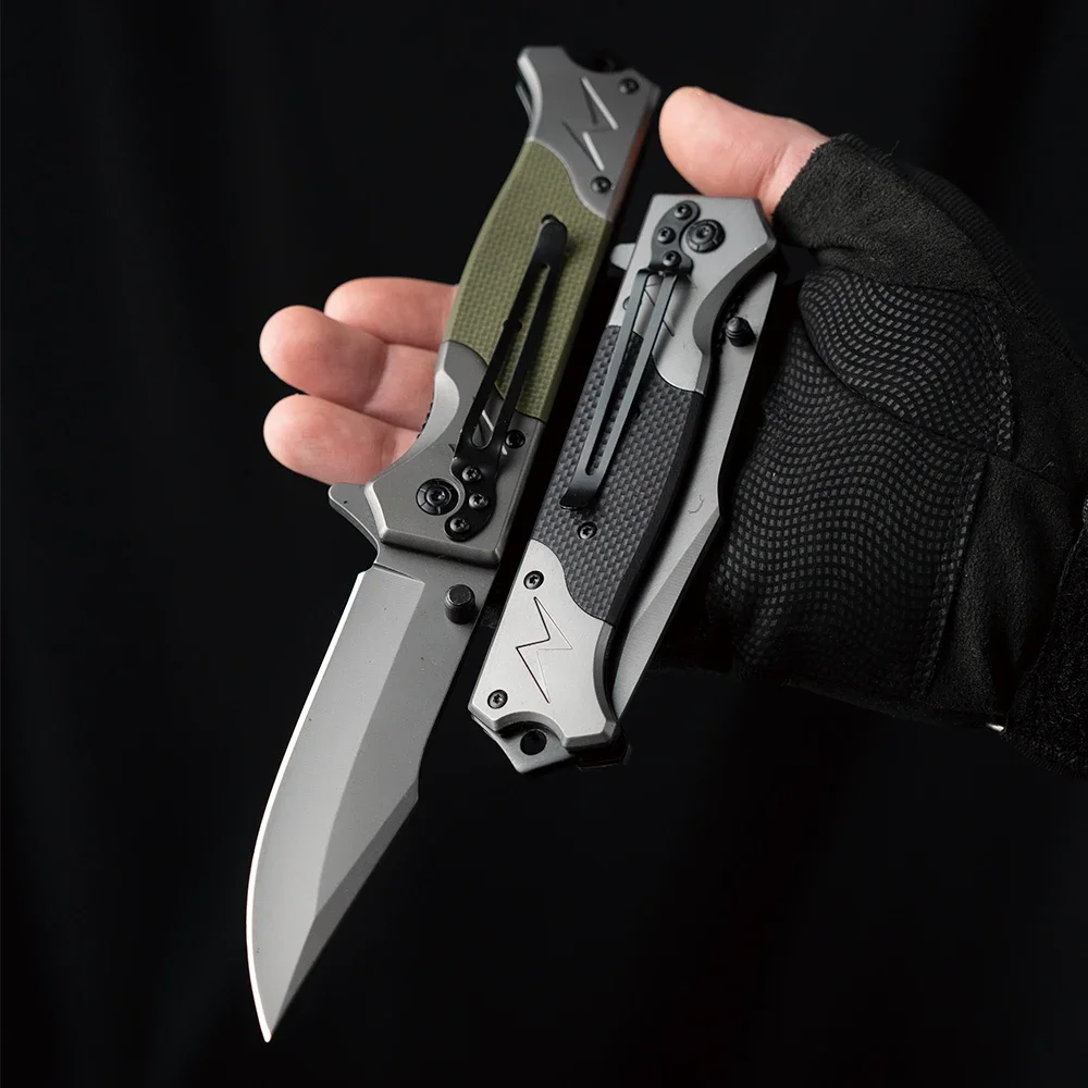 

Green outdoor multifunctional portable knife