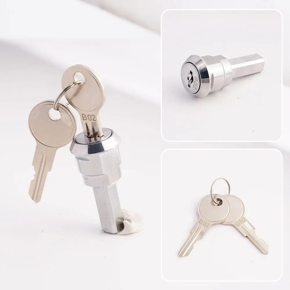 1PC Cam Lock Set Door Cabinet Mailbox Drawer Cupboard Locker Zinc Alloy Cylinder Cam Lock with 2 Keys Furniture Hardware