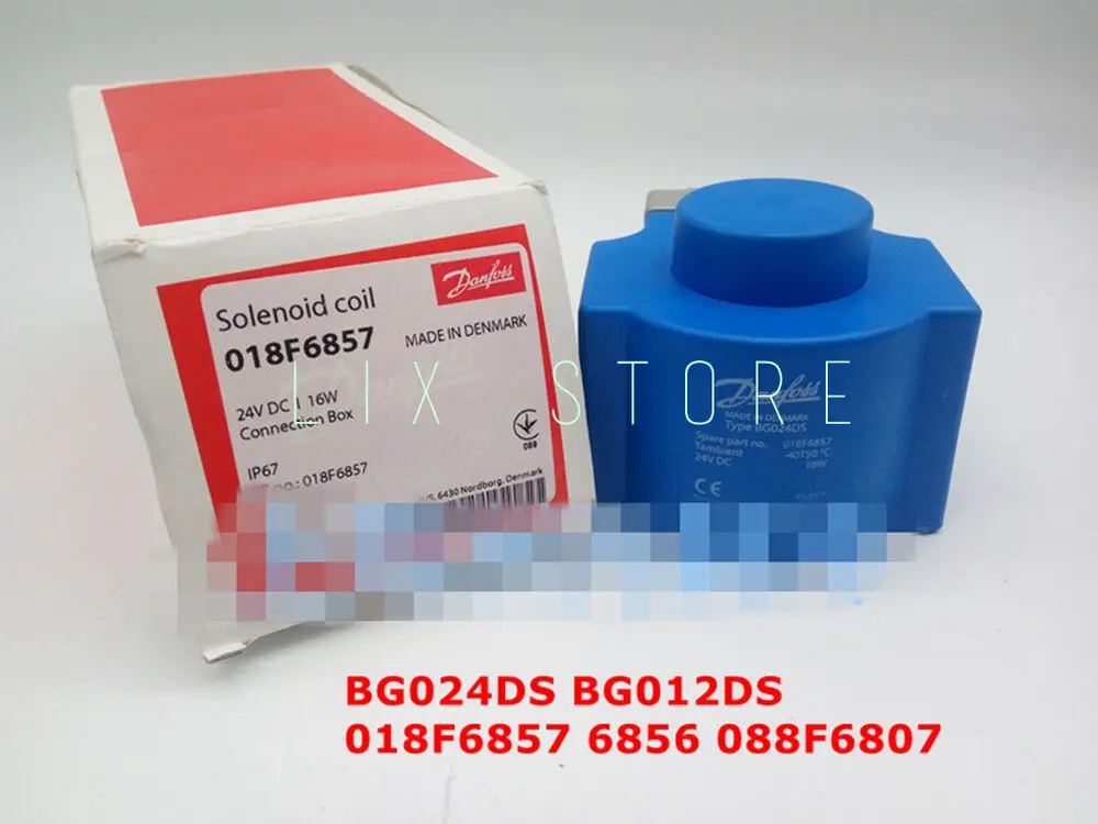 

1 шт. BG024DS BG012DS 018F6857 6856 088F6807 для катушки Danfoss