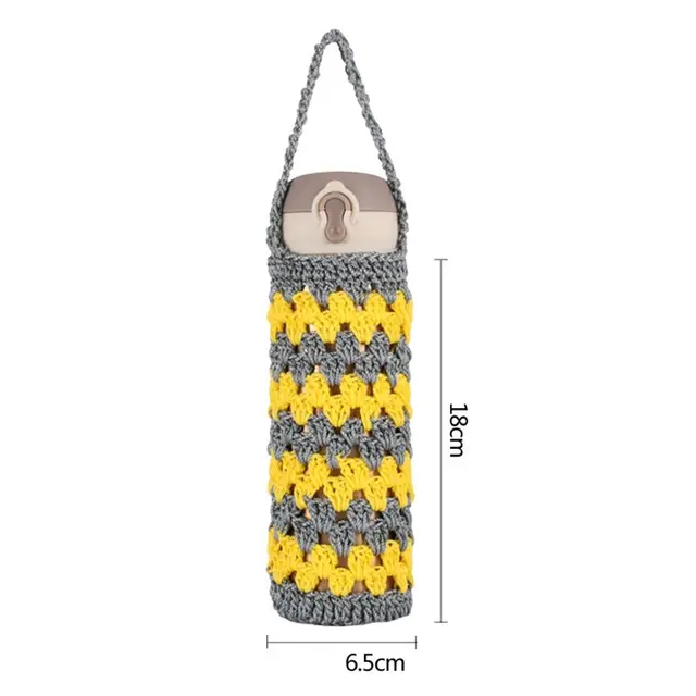 Water Bottle Cover Portable Water Cup Sleeve With Strap Reusable Water Bottle Carrier Bag Case Water Bottle Accessories 5